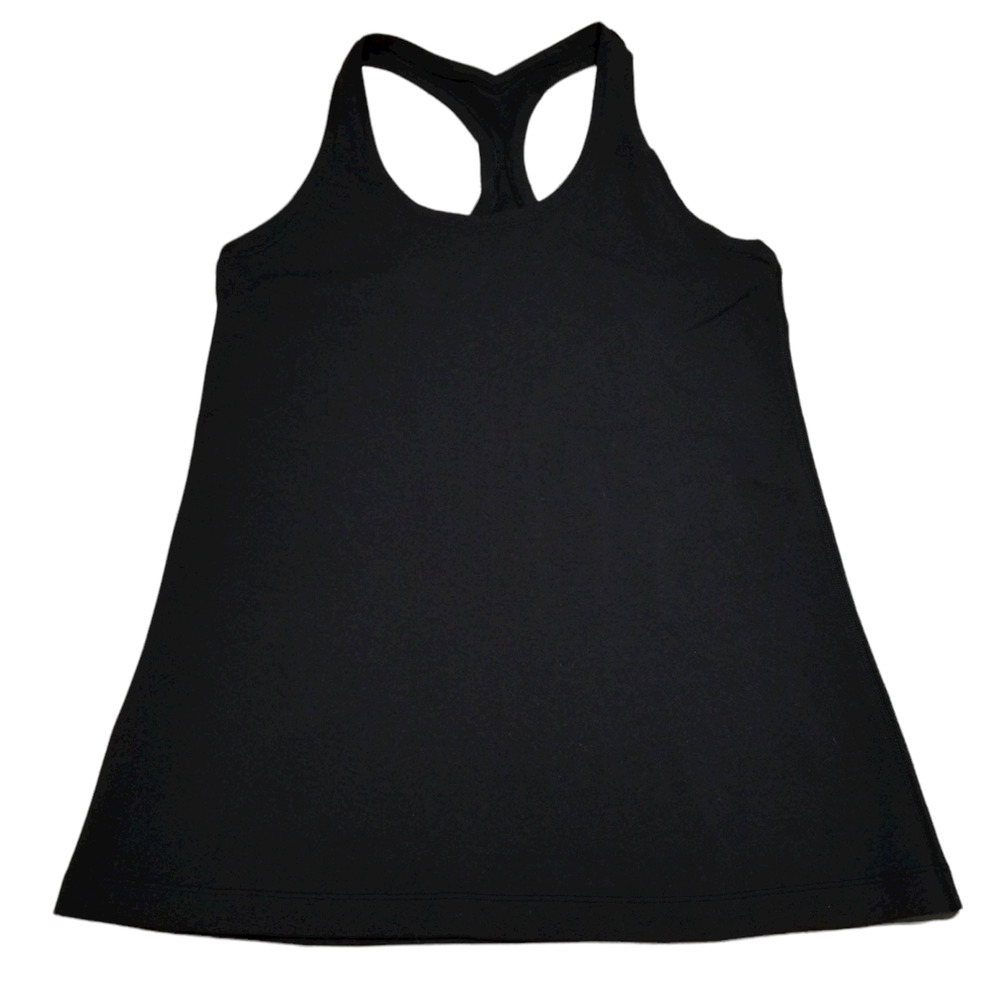 Black LULULEMON Racerback Tank Top
